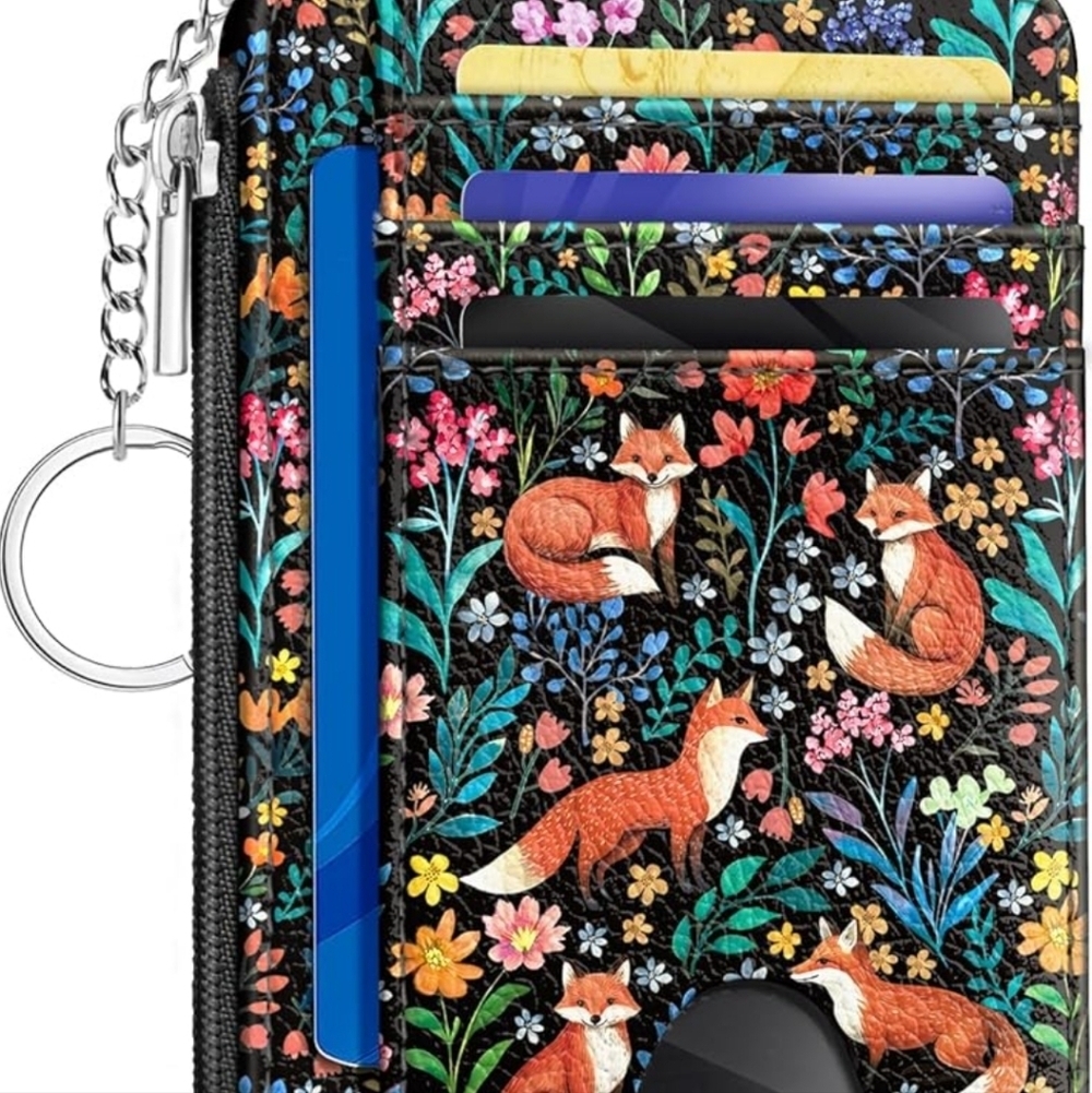 Floral Fox Card Organizer - Picture 6 of 7
